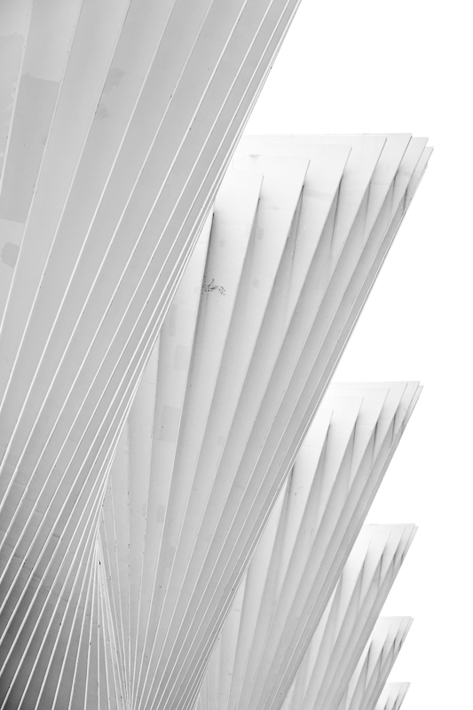 Architektur - Architekturfotografie - Bahnhof - Calatrava - Instagram - Italien - Monochrom - Photo18 - Reggio Emilia - View von Franco Tessarolo