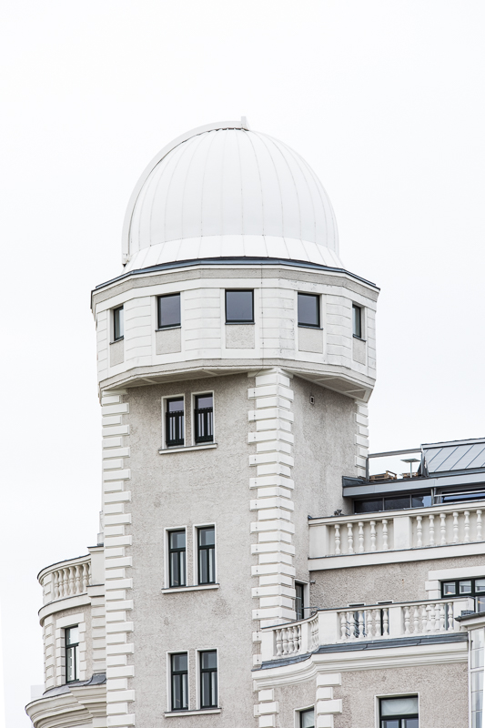 Architektur - Architekturfotografie - Urania Sternwarte - Wien - Österreich           von Franco Tessarolo