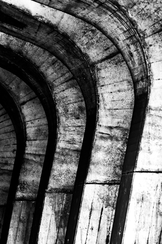 Architektur - Architekturfotografie - Bahnhof - Calatrava - Instagram - Monochrom - Sony Word Photography Award - Stadelhofen - Zürich   von Franco Tessarolo