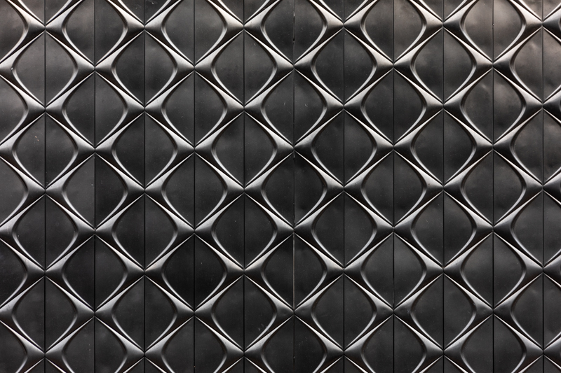 Architektur - Architekturfotografie - Fassade - Genf - Monochrom           von Franco Tessarolo