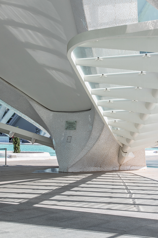 Architektur - Architekturfotografie - Calatrava - Spanien - Valencia - l'Hemisfèric         von Franco Tessarolo